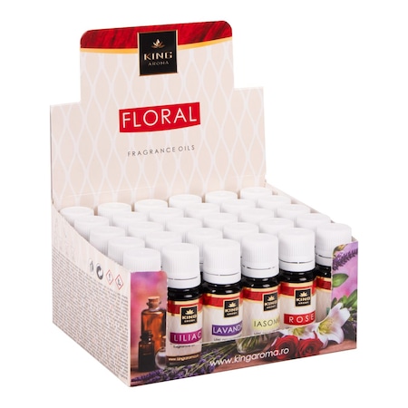 30 buc ulei parfumat aromaterapie FLORAL Kingaroma