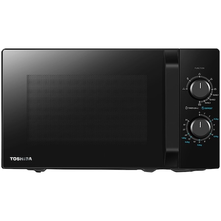 4. Cuptor cu microunde negru Toshiba MW2-MG20PBK – Eleganță minimalistă