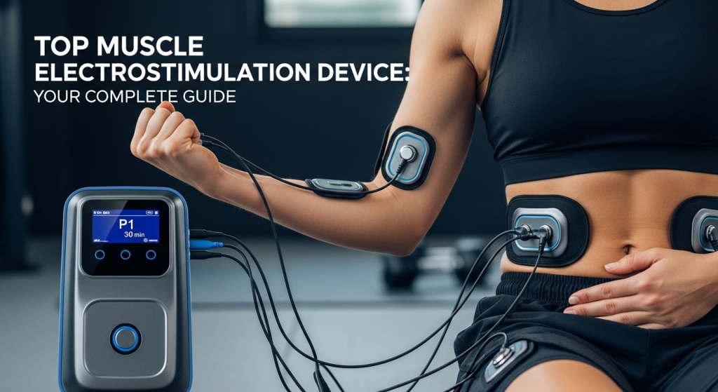 Cel mai bun aparat de electrostimulare musculara de top: Ghidul tău complet