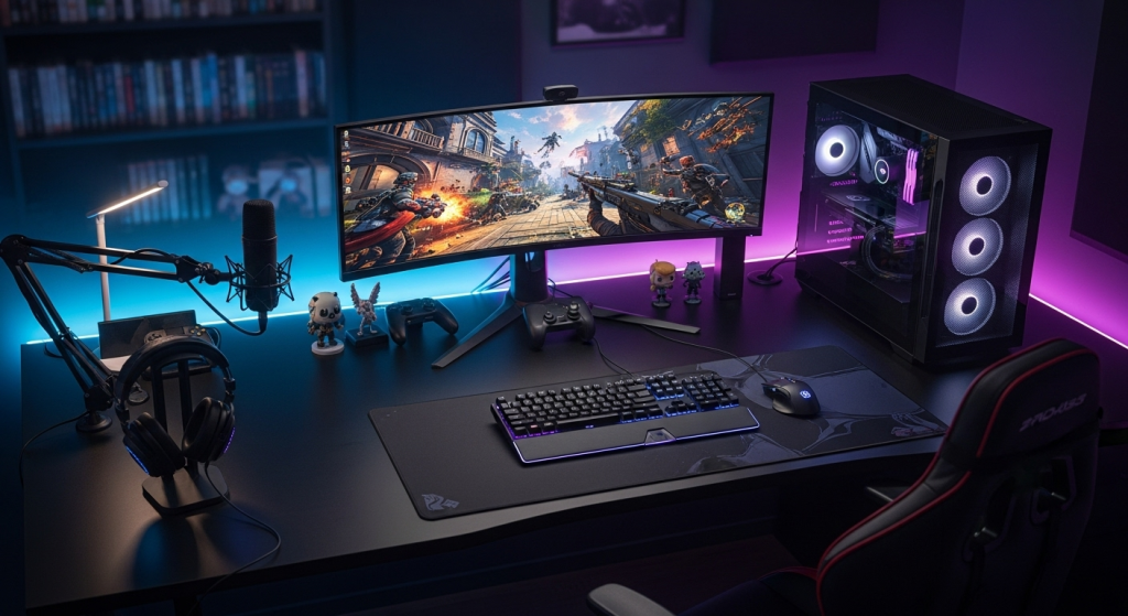 Cel mai bun birou de gaming- Ghidul tău pentru un setup perfect