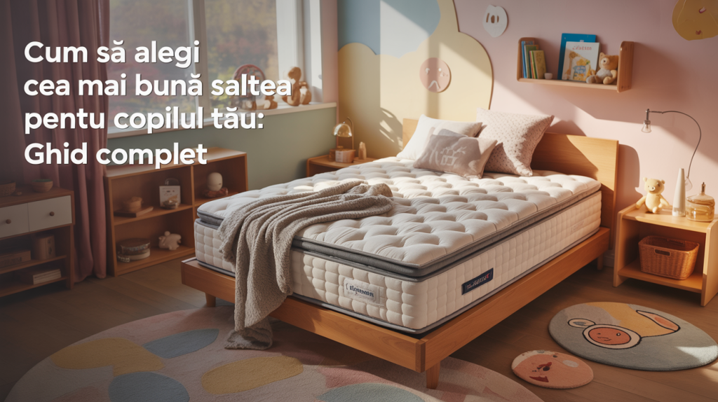 Cum să Alegi Cea Mai Bună Saltea pentru Copilul Tău Ghid Complet