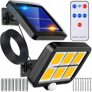 Lampa Solara cu telecomanda NEVERMORE 120 COB LED