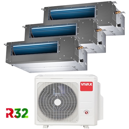 Aer conditionat Multisplit Duct Vivax ACP-27COFM79AERI