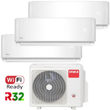Aer conditionat Multisplit Vivax R-Design 3 incaperi