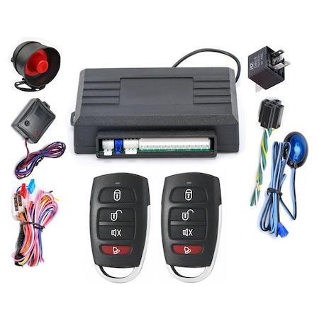 Alarma auto K606 cu 2 telecomenzi