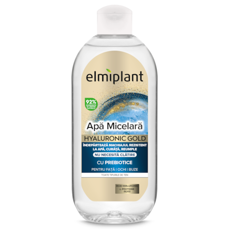 Apă micelară Elmiplant Hyaluronic Gold