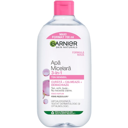 Apa micelară Garnier Skin Naturals pentru ten sensibil