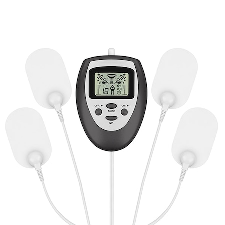 Aparat De Masaj Cu Electrostimulare si Fizioterapie Qeno Cu 4 Electrozi