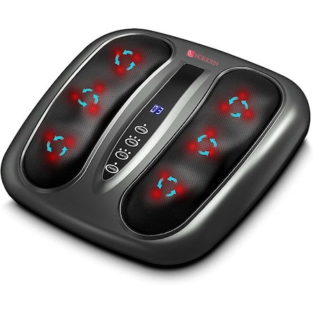 Aparat de masaj picioare Horigen Relax Pro cu incalzire si timer