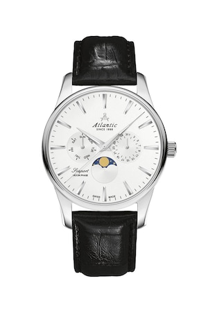Atlantic Ceas quartz cu fazele Lunii