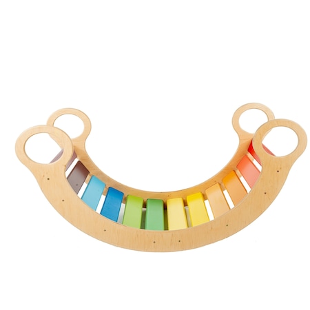 Balansoar din lemn pentru copii Rubens tip Montessori