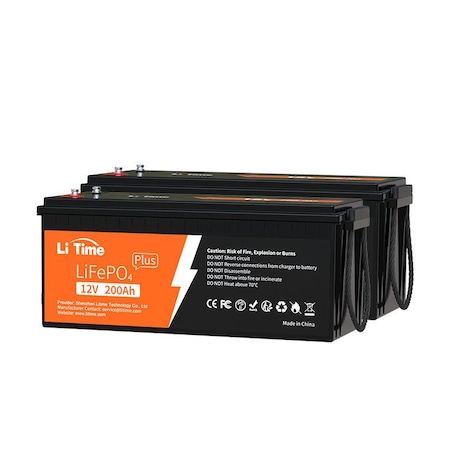 Baterie panouri fotovolatice cu litiu LiFePO4 Plus LiTime 12V 200Ah