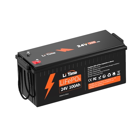 Baterie solara cu litiu LiFePO4 LiTime 24V 100Ah