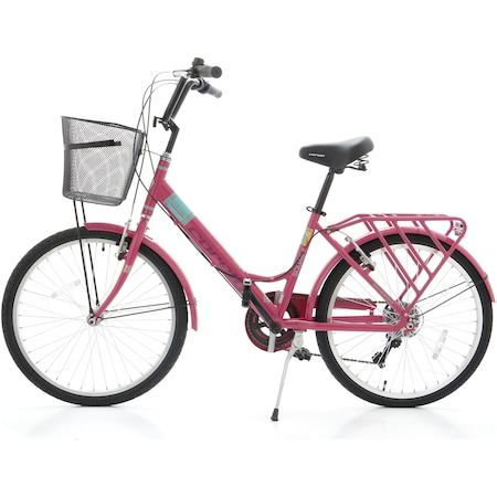 Bicicleta oras dama 24″ SQUAB, transmisie Shimano RS
