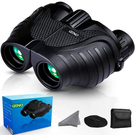 Binoclu 10×25 Qeno Lentile Premium Prism BAK4