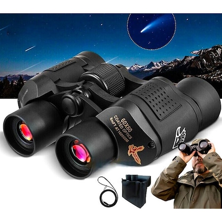 Binoclu compact Excitat Zoom 60×60 cu viziune zi / noapte