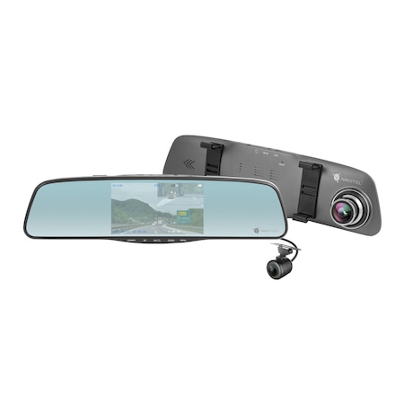 Camera Auto DVR Navitel MR250 fata spate pe oglinda retovizoare