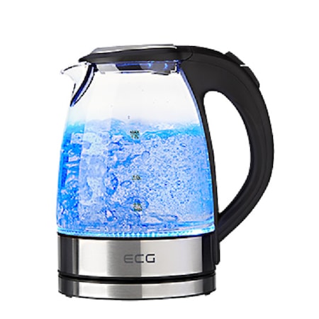 Cană electrică cu fierbător din sticlă ECG RK 1776 Glass