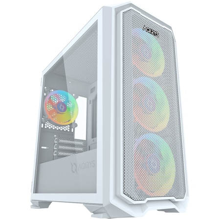 Carcasa AQIRYS Wezen Mini Tower alba