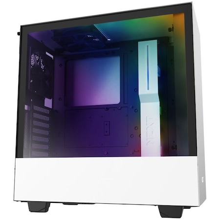 Carcasa NZXT H510i Matte White Middle Tower
