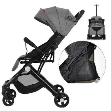 Cărucior sport copii pliere compactă pentru avion Krista