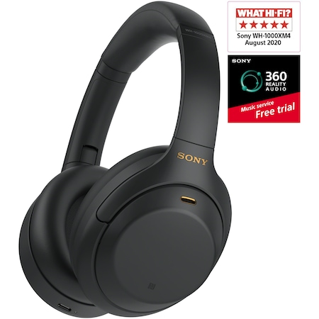Căști Over the Ear Sony WH-1000XM4B Wireless Bluetooth Noise cancelling