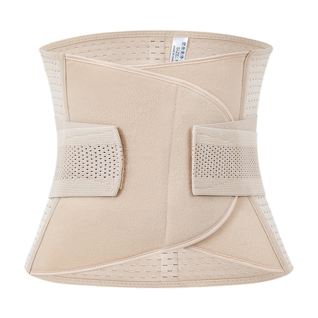 Centura abdominala postnatala 94 x 23 cm Spandex Bej