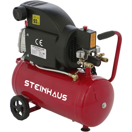 Compresor aer Steinhaus PRO-COM24 24L 1500W 2CP 8bar 206l/min