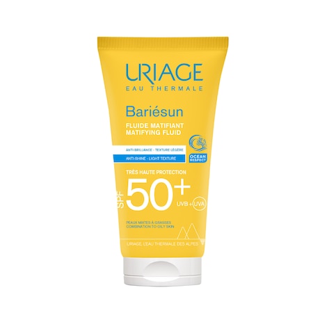 Crema cu efect matifiant Uriage Bariesun cu protectie solara SPF 50+