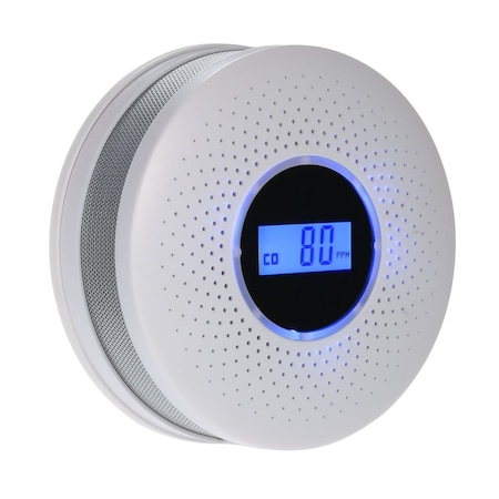 Detector 2 in 1 fum si monoxid carbon Zenno senzor dual