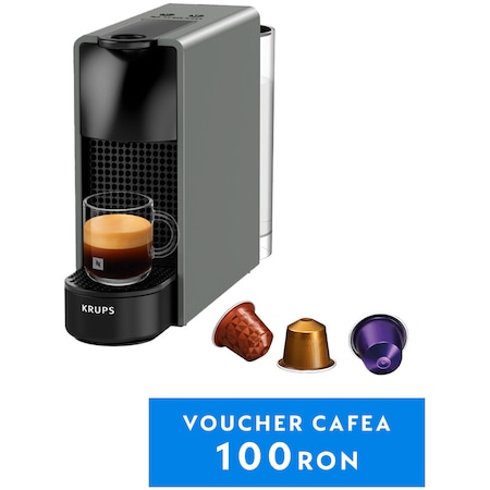 Espressor Nespresso Essenza Mini Intense Grey C30-EU-GR-NE1