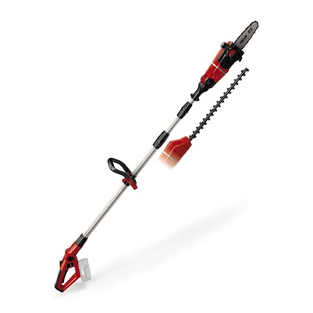 Ferestrau si trimmer Einhell Power-X-Change GE-HC 18 Li T pentru crengi si gard viu