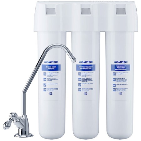 Filtru de apa potabila Aquaphor Crystal (K3/K2/K7) montare sub chiuveta