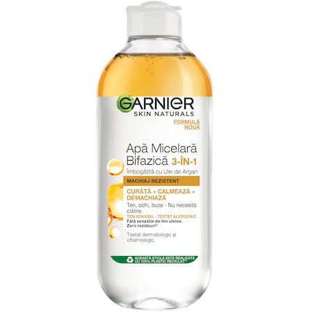 Garnier Skin Naturals Apa micelara bifazica cu ulei de Argan