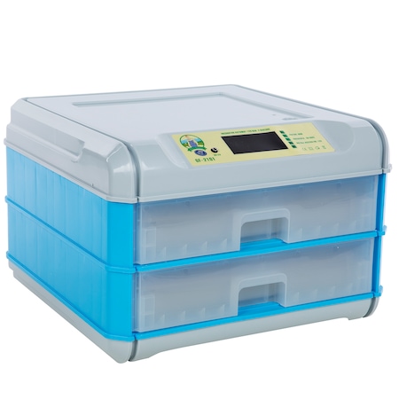Incubator automat 128 oua cu 2 sertare Micul Fermier GF-2101