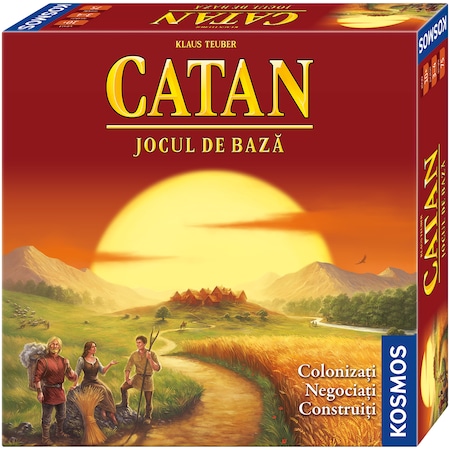 Joc de societate Kosmos Catan Jocul de baza