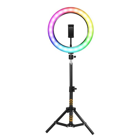 Lampa circulara profesionala RGB cu telecomanda