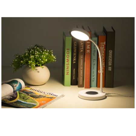 Lampa de birou LED Well cu incarcator wireless