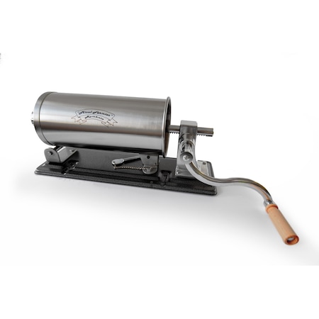 Mașină de făcut cârnați 4kg inox orizontală 4 pâlnii YG-2008PA Micul Fermier