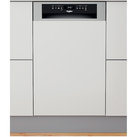 Masina de spalat vase semi-incorporabila Whirlpool WSBO3O34PFX