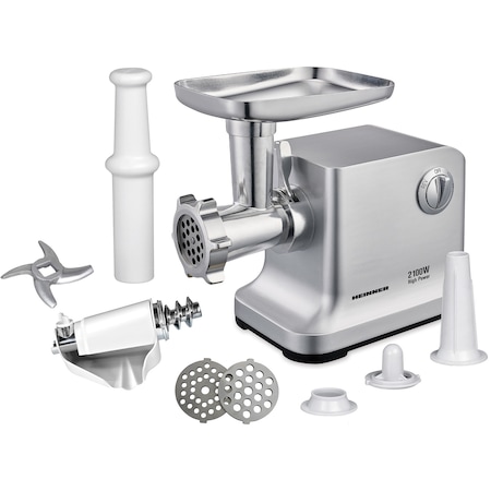 Maşină de tocat carne electrică Heinner MG-2100SS de 2100W