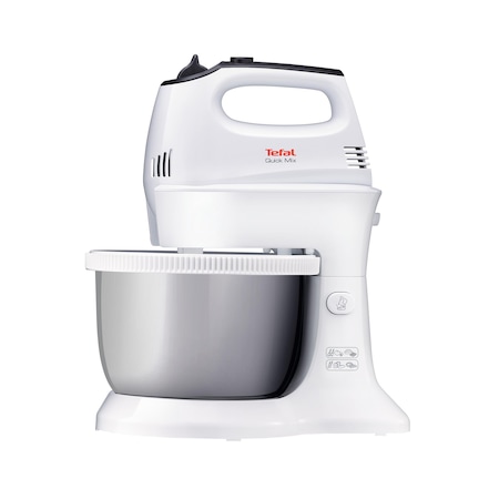 Mixer cu bol Tefal Quick Mix HT312138 de 300W