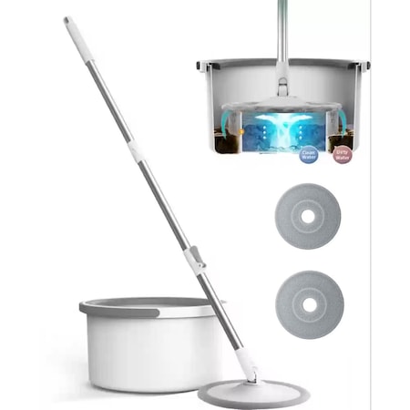 Mop rotativ cu doua rezerve si auto spalare Dreamramp