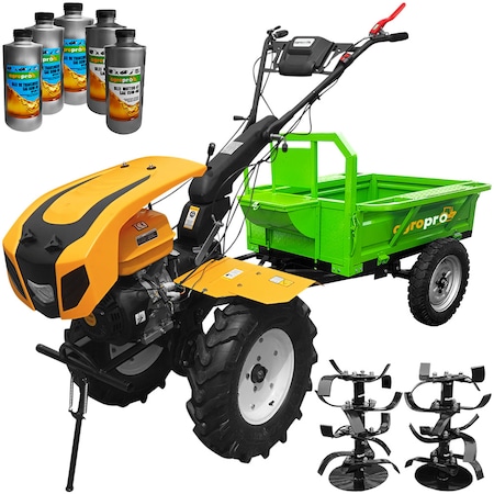 Motocultor AgroPro HS 1100D NEW cu remorca