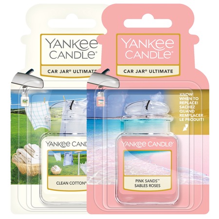 Odorizante Auto Car Jar Ultimate Clean Cotton & Pink Sands
