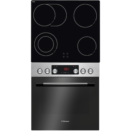 Pachet plită electrică și cuptor Hansa BCCI64561