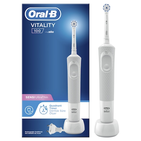 Periuța de dinți electrică Oral-B Vitality D100 Sensi Ultra Thin