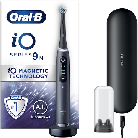 Periuța de dinți electrică smart Oral-B iO9 cu Tehnologie Magnetică și Micro-Vibrații