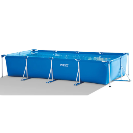 Piscina rectangulara Intex cadru metalic 4.5m x 2.2m