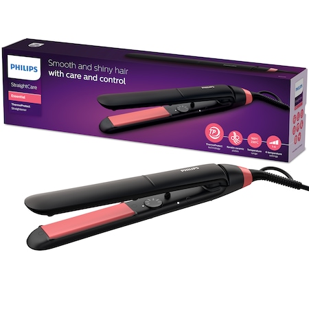 Placă de păr Philips StraighCare Essential BHS376/00